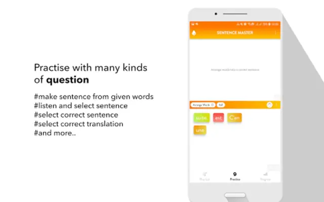 French Sentence Master android App screenshot 0