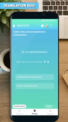 French Sentence Master android App screenshot 9