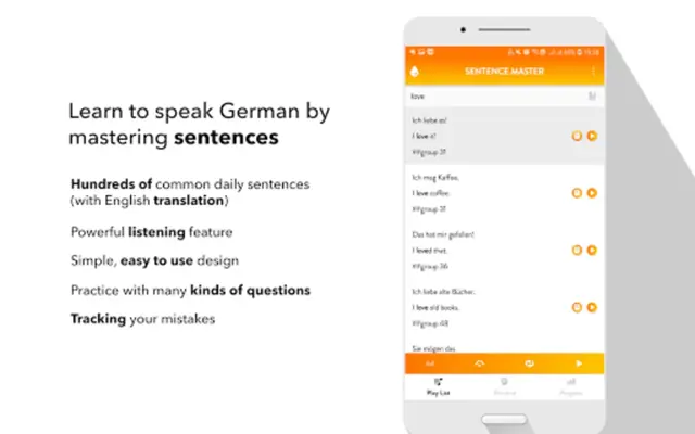 French Sentence Master android App screenshot 3